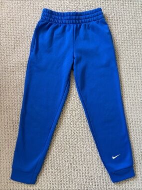 Nike Boys Bright Blue Joggers Size Small